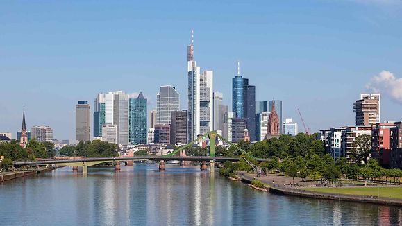 Federal State Hessen - Skyline of Frankfurt Main